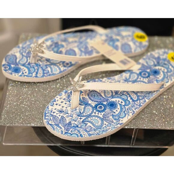 Calypso St. Barth Mariner Flip-Flop Sandals - Picture 5 of 6